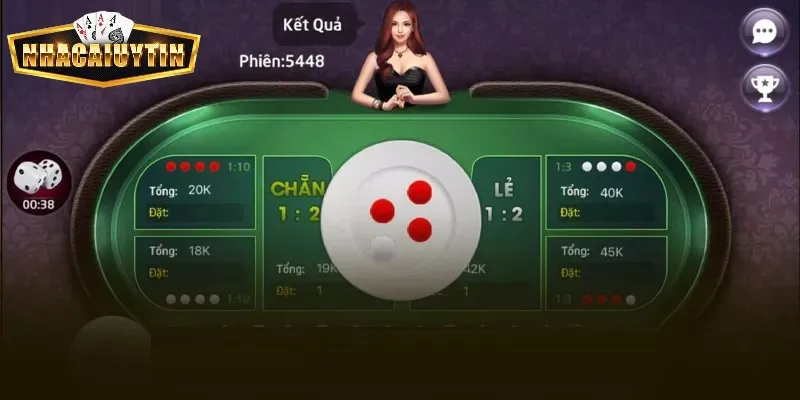 Chơi xóc đĩa trực trực tuyến có tính minh bạch cao